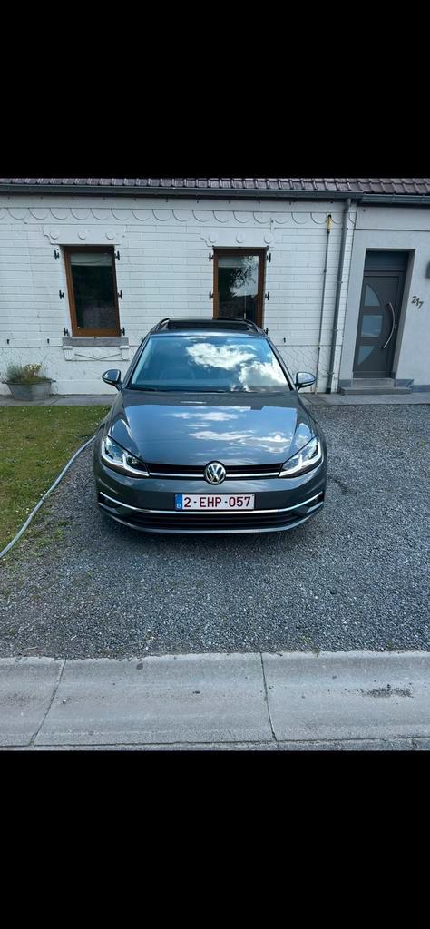 Golf 7,5 variant 2019 full, Auto's, Volkswagen, Particulier, Golf Variant, Diesel, Euro 6, Break, Handgeschakeld, Zilver of Grijs