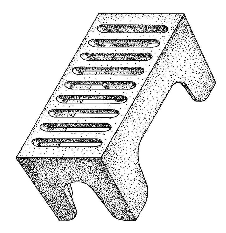 ventilatierooster mop , gietijzer, Doe-het-zelf en Bouw, Ventilatie en Afzuiging, Nieuw, Ophalen of Verzenden
