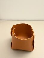 Love Sunshine – Lederen opbergmandje in cognac, Verzenden, Nieuw