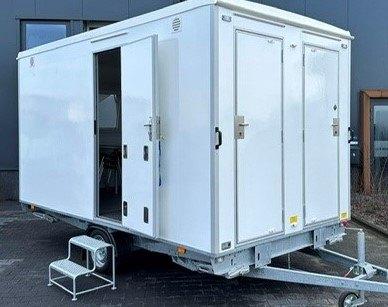 Schaftkeet, Bricolage & Construction, Abris de chantier & Baraques de chantier, Comme neuf, Enlèvement