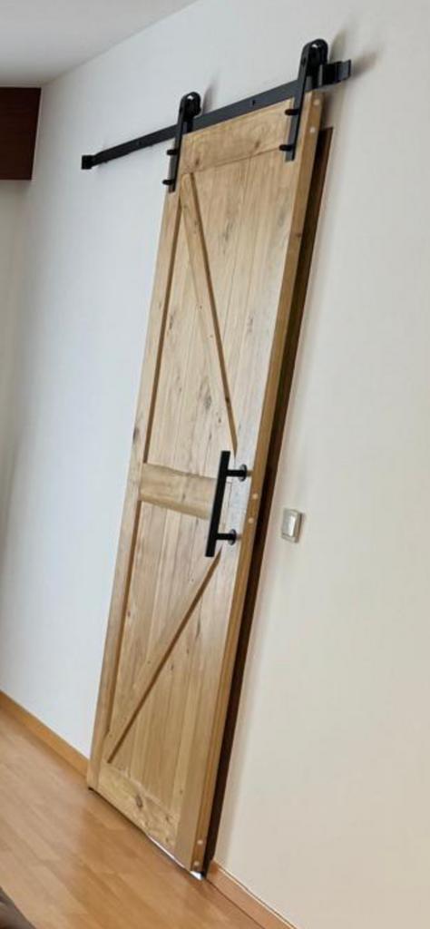 Schuifdeur, Doe-het-zelf en Bouw, Deuren en Vliegenramen, Zo goed als nieuw, Hout, Schuifdeur, Ophalen