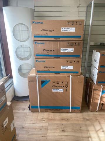 Daikin Airco’s mono dual en triple splits 2025 modellen, Elektronische apparatuur, Airco's, Verwarmen, Nieuw, 3 snelheden of meer
