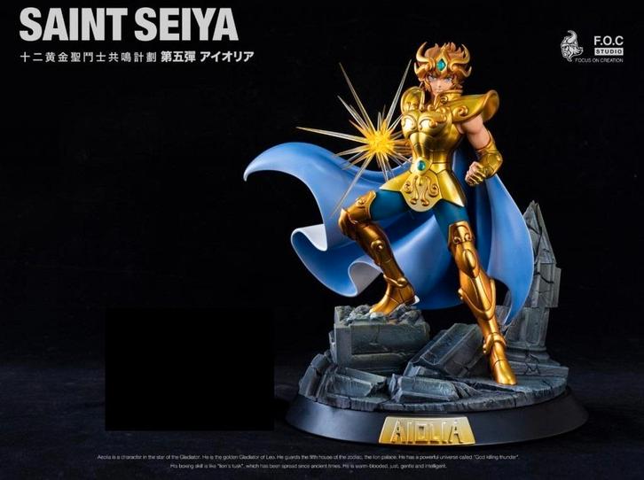 Foc Studio Aiolia V1 regular No Tsume Jimei Zodiakos, Collections, Statues & Figurines, Comme neuf, Fantasy, Enlèvement ou Envoi