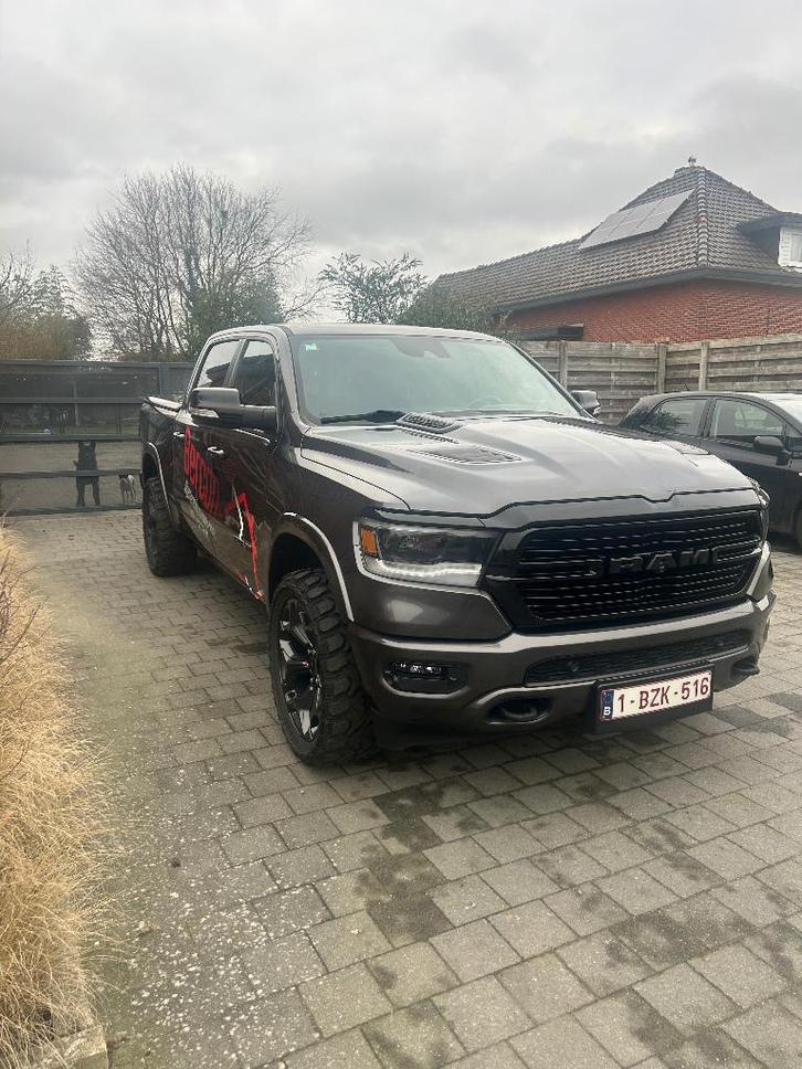 Ram 1500 laramie night 2021, Auto's, Dodge, Particulier, RAM 1500, 360° camera, 4x4, ABS, Achteruitrijcamera, Adaptive Cruise Control