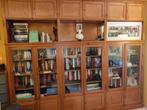 Bibliotheek kast in massief hout, Ophalen, 200 cm of meer, 200 cm of meer, 25 tot 50 cm