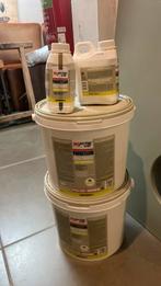 Parketlijm 2-componenten, Ophalen