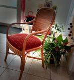 6 chaises de salle à manger assise tissu model Confort royal, Antiquités & Art, Enlèvement