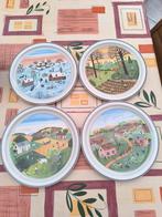 4 assiette 4 saison villorey Boch Luxembourg, Ophalen, Zo goed als nieuw, Bord