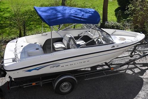 A vendre Bayliner 175, Watersport en Boten, Speedboten, Zo goed als nieuw, 3 tot 6 meter, Benzine, 120 tot 200 pk, Polyester, Binnenboordmotor