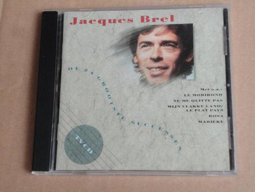 CD JACQUES BREL – De 24 Grootste Successen   >>> Zie nota, Cd's en Dvd's, Cd's | Pop, Ophalen of Verzenden