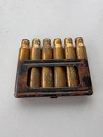 (M) Originele Italiaanse Carcano laadstrip  hulzen – SMI 39, Verzamelen, Verzenden