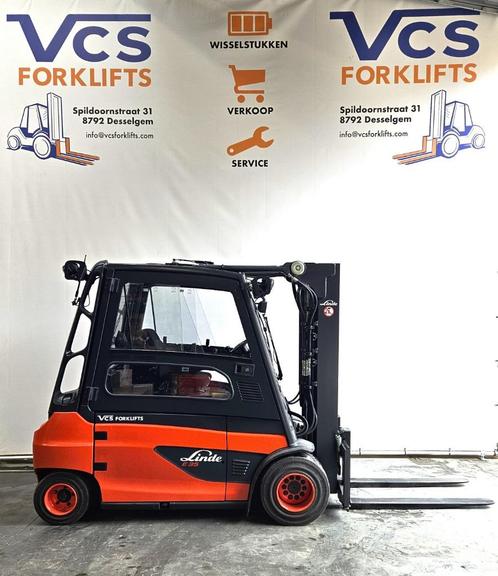 Elektrische heftruck Linde 3.5 ton FULL OPTION met garantie, Zakelijke goederen, Machines en Bouw | Heftrucks en Intern transport