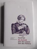 Zeit des Lesens - Zeit des Fühlens, Boeken, Ophalen of Verzenden, Nieuw