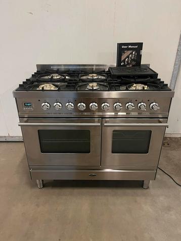 Boretti RVS 6 pits 100 cm beschikbaar voor biedingen
