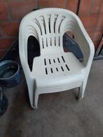 Gratis 4 tuinstoelen en tuintafel, Ophalen, Gebruikt