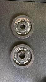 2 x 4.5kg 50mm schijven, Ophalen, Gebruikt