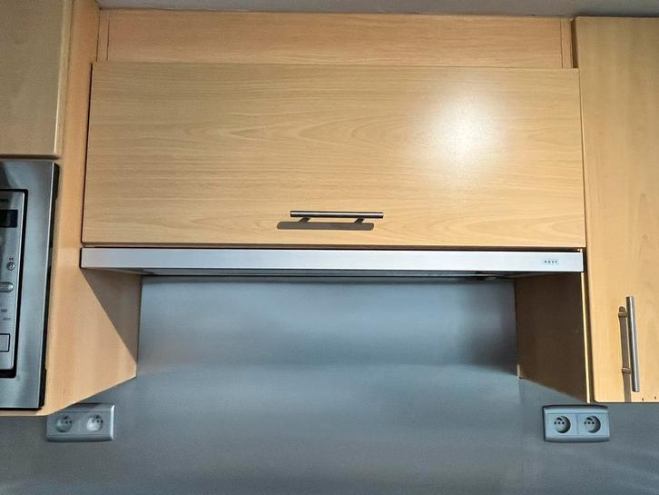 Novy inbouw dampkap inox, 90cm breed, Elektronische apparatuur, Afzuigkappen, Gebruikt, Inbouw, Motor, Ophalen