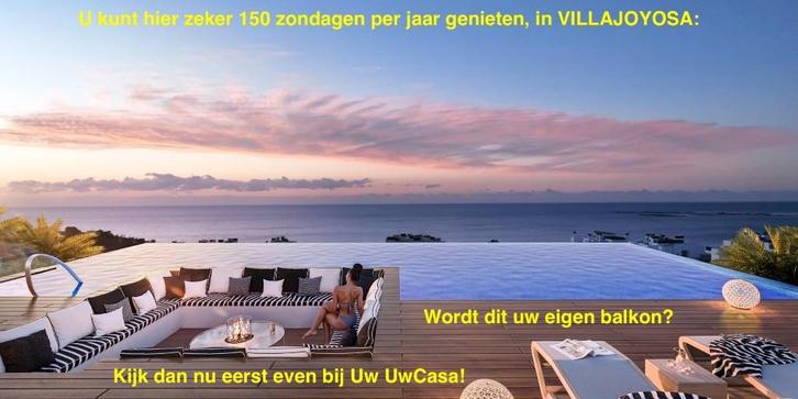 Uw nieuwe Appartement aan zee in VILLAJOYOSA met parking en, Immo, Étranger, Espagne, Appartement, Village