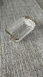 Cendrier Art Déco original en cristal taillé., Antiquités & Art, Enlèvement ou Envoi