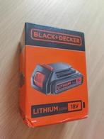 Black & Decker NIEUWE batterij - 18V 2.0AH, Ophalen, Nieuw