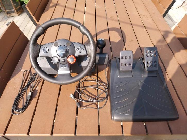 Logitec DriveForce GT PS2/PS3 + diverse controllers, Games en Spelcomputers, Games | Sony PlayStation 3, Gebruikt, Ophalen