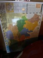 LANDKAART BELGIE MAGNETISCH, Boeken, Atlassen en Landkaarten, Ophalen, Zo goed als nieuw, België, Landkaart