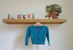 Cardigan Petit Louie - King Louie petrol - Mt 1-2 jaar ZGAN, Kinderen en Baby's, Meisje, Trui of Vest, Ophalen of Verzenden, Zo goed als nieuw