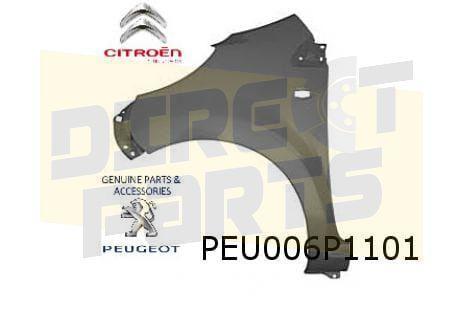 Peugeot 107 (-7/14) voorscherm Links Origineel! 7840Q7, Auto-onderdelen, Carrosserie, Spatbord, Citroën, Peugeot, Nieuw, Verzenden