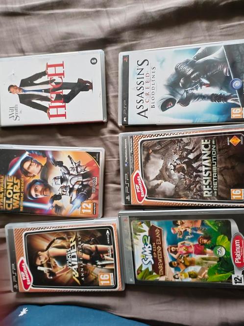 Psp games, Games en Spelcomputers, Games | Sony PlayStation Portable, Zo goed als nieuw, Ophalen