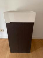 Meuble salle de bain Ikea avec lavabo, Ophalen, Minder dan 50 cm, Zo goed als nieuw, Minder dan 100 cm