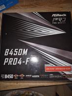 Asrock B450M Pro4-F moederbord (cpu bracket defect), Computers en Software, DDR4, Ophalen of Verzenden, Zo goed als nieuw, Micro-ATX