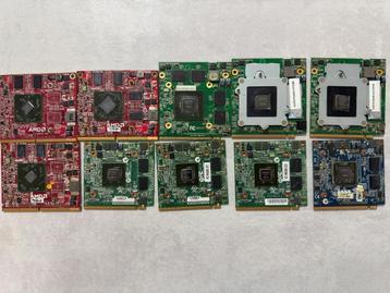 Lot de 10 cartes vidéo graphiques pour ordinateur portable, Enlèvement ou Envoi, Utilisé, Nvidia