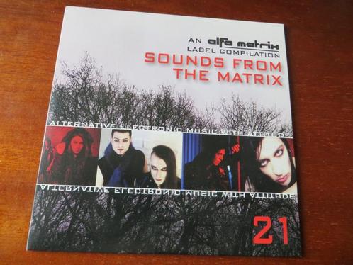 SOUNDS FROM THE MATRIX - 21 -  ELECTRONIC MUSIC COMPILATION, Cd's en Dvd's, Cd's | Verzamelalbums, Zo goed als nieuw, Overige genres