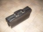lederen aktetas, Handtassen en Accessoires, Tassen | Schooltassen, Ophalen, Zwart, Aktetas of Boekentas, 40 tot 50 cm