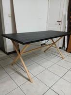 IKEA 170x78cm zwarte woonkamertafel voor 6 personen, Huis en Inrichting, Tafels | Eettafels, Ophalen, Zo goed als nieuw