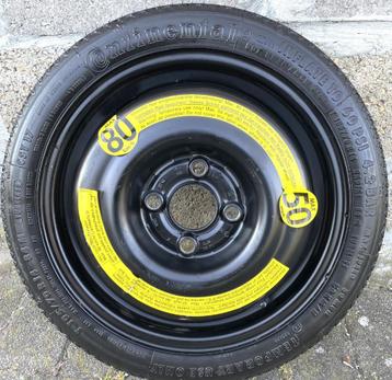 NIEUW Thuiskomer/Reservewiel/Noodwiel Continental 105/70 R14 beschikbaar voor biedingen