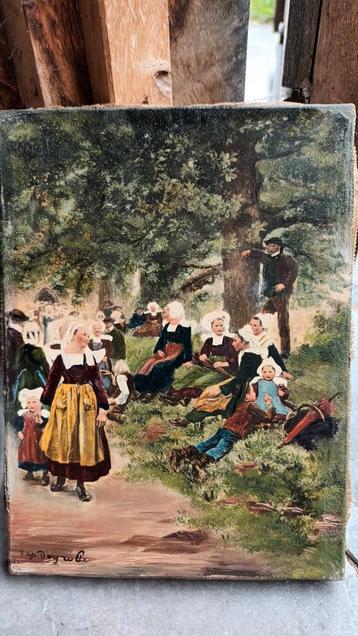 Schilderij beschikbaar voor biedingen