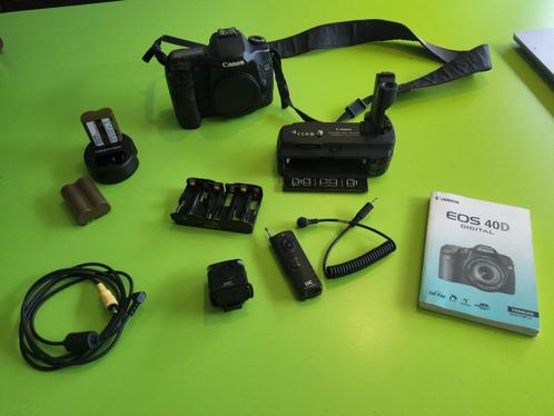 Canon EOS 40D, TV, Hi-fi & Vidéo, Appareils photo numériques, Utilisé, Reflex miroir, Canon, Enlèvement
