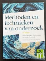 Methoden en technieken van onderzoek, Enlèvement ou Envoi, Comme neuf, Économie et Marketing, Pearson