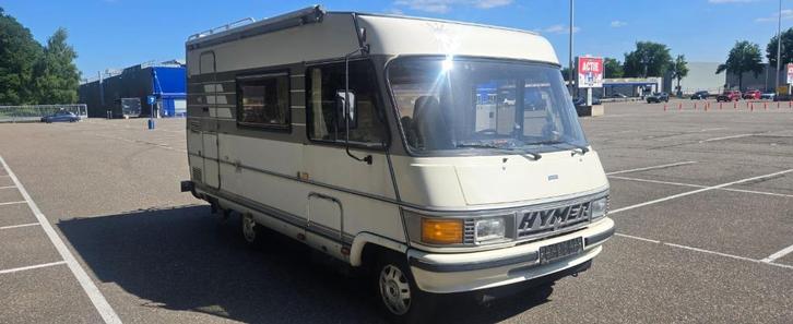 Hymer B544 Servo *Oldtimer* 1992 Motorschade/warmgelopen, Caravans en Kamperen, Mobilhomes, Particulier, tot en met 6, Integraal
