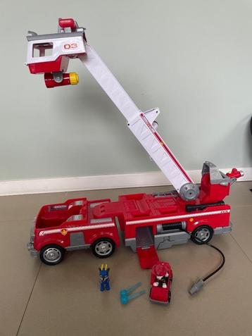 Paw Patrol grote brandweerwagen Marshall met geluid beschikbaar voor biedingen