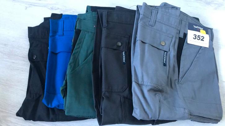 Diverse werkbroeken, sweaters en schoenen wegens stopzetting, Tuin en Terras, Werkkleding, Nieuw, Dames, Heren, Broek, Ophalen of Verzenden