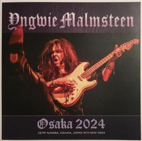 2 CD's Yngwie MALMSTEEN - Live in Osaka 2024, Cd's en Dvd's, Cd's | Hardrock en Metal, Nieuw in verpakking, Verzenden