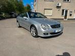 MERCEDES CLK 200KOMPRESOR VAN 2007 MET LEDER NAVI AUTOMAT, Auto's, Mercedes-Benz, Te koop, Zilver of Grijs, CLK, Benzine