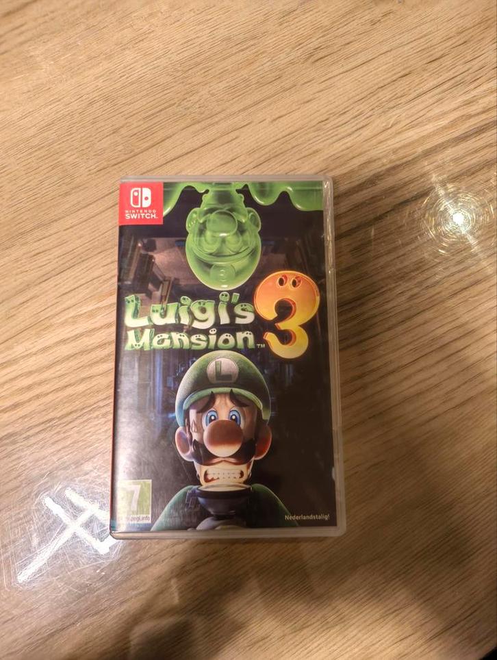 Luigi's Mansion 3, Games en Spelcomputers, Games | Nintendo Switch, Zo goed als nieuw, Avontuur en Actie, Vanaf 3 jaar, Ophalen