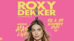 Roxy dekker vrijdag 28 november Amsterdam 2 tickets, Tickets en Kaartjes, Concerten | Nederlandstalig, Twee personen, November