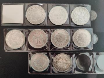 Frankrijk 5 Francs zilver 1830-1875