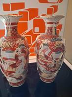 2 Japanse SATSUMA-vazen, Ophalen