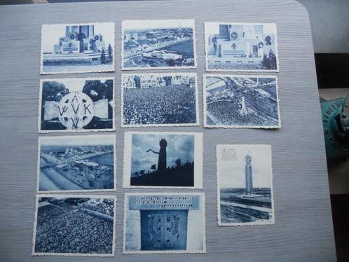 11 zeer oude postkaarten over de ijzerbedevaart, Verzamelen, Foto's en Prenten, Zo goed als nieuw, Prent, Verzenden