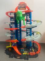 Hotwheels Ultimate garage Dino, Kinderen en Baby's, Ophalen, Racebaan, Zo goed als nieuw, Hot Wheels